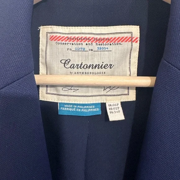 Cartonnier by Anthropologie Lightweight Women’s Blazer - Picture 7 of 7